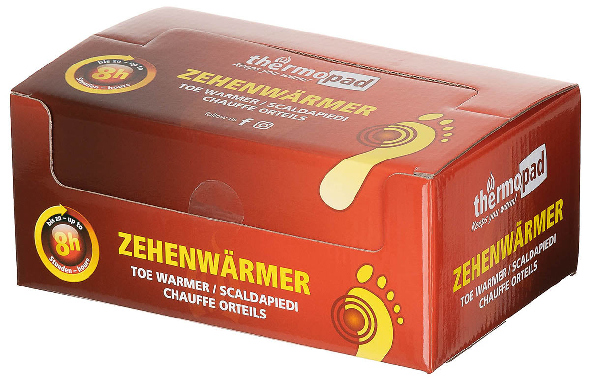Zehenwärmer, "Thermopad", für Einmalgebrauch