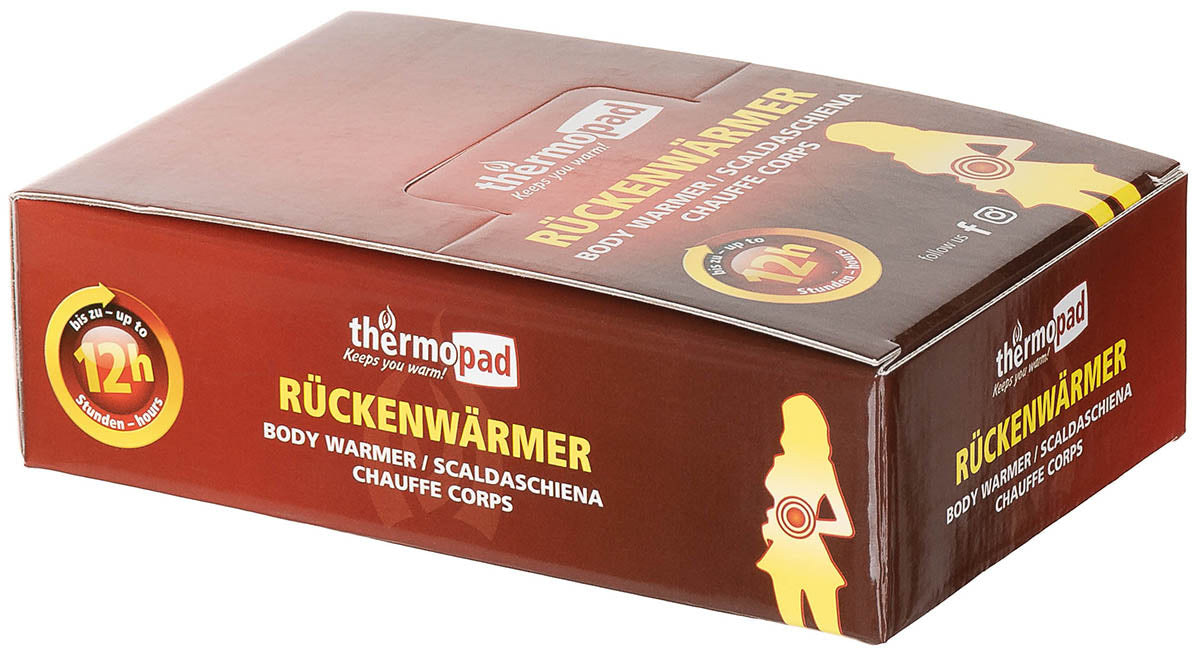 Rückenwärmer, "Thermopad", für Einmalgebrauch