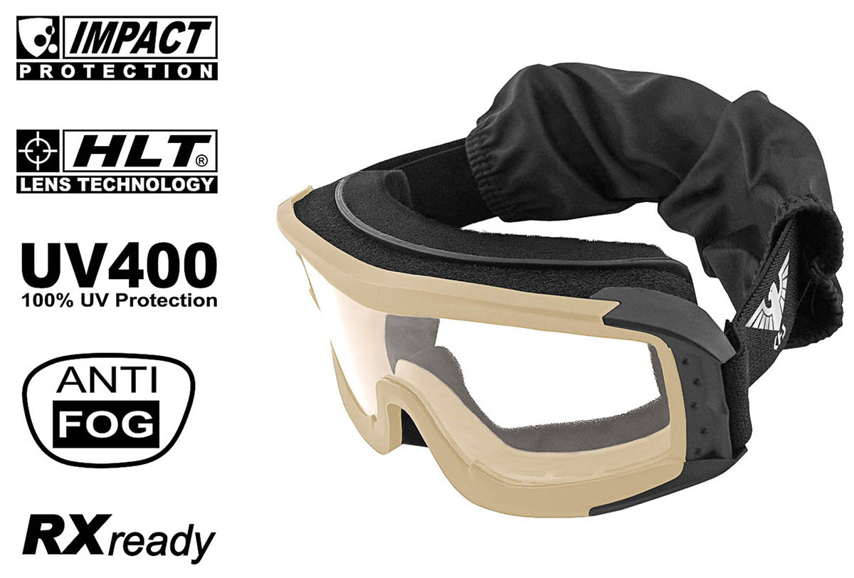 Tacticalbrille, KHS, khaki