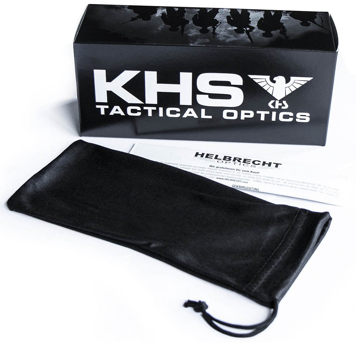 Ersatzscheibe, smoke, für Tacticalbrille, KHS