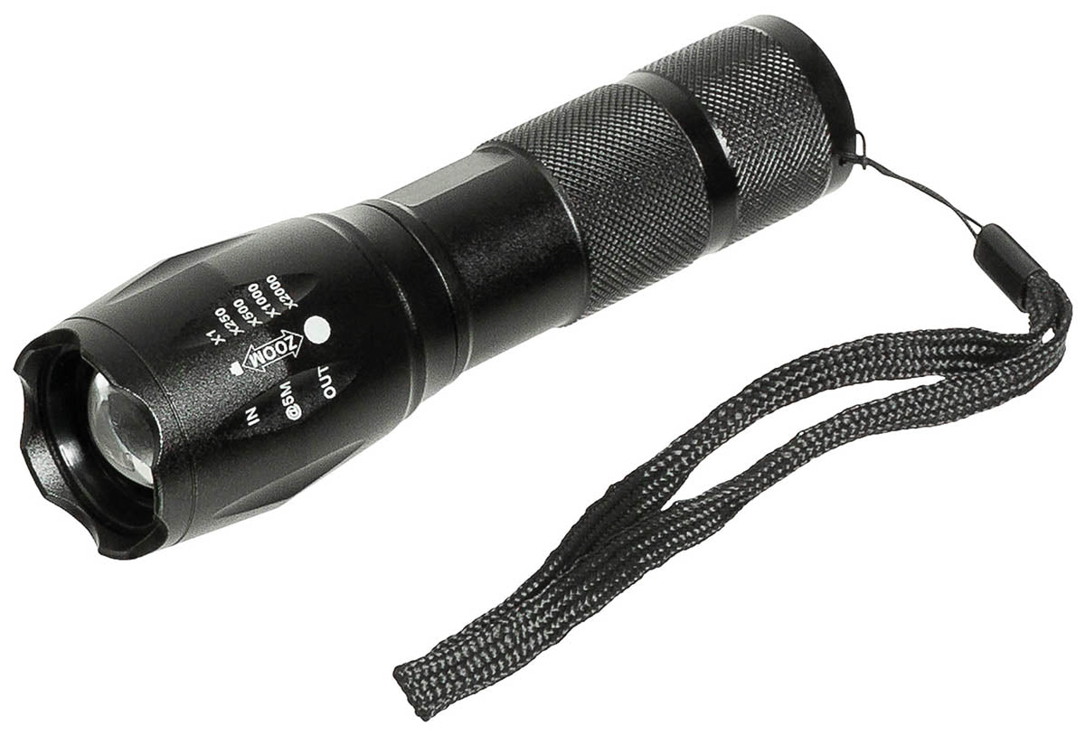 Stablampe, LED, Deluxa Military Torch