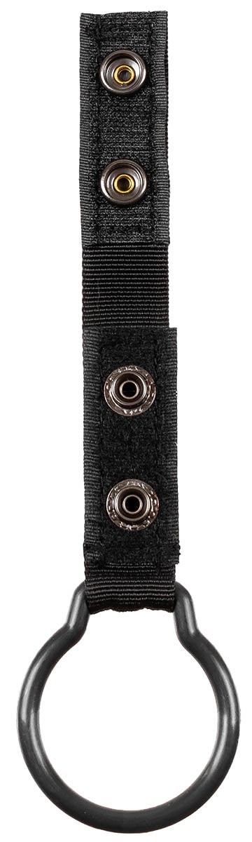 Taschenlampenhalter, mit Ring schwarz
