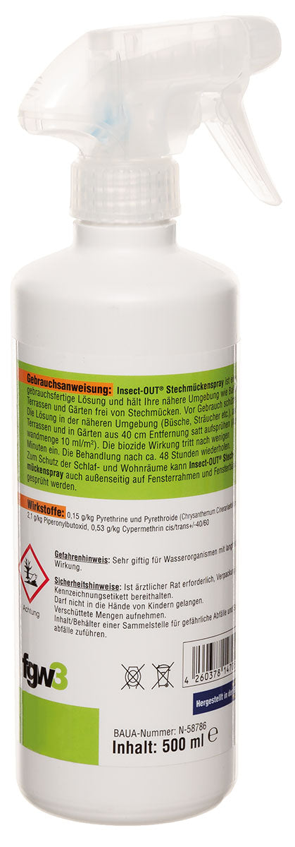 Insect-OUT, Stechmückenspray, 500 ml