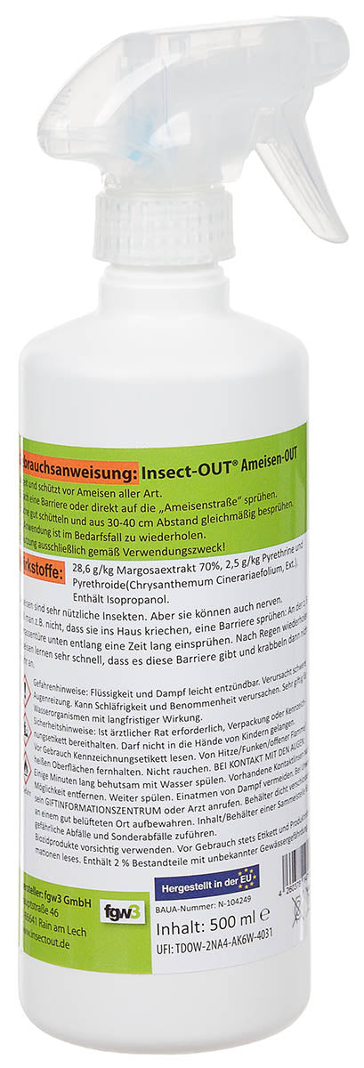 Insect-OUT, Ameisenspray, 500 ml