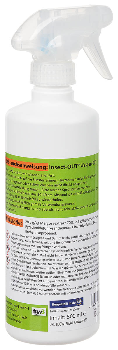 Insect-OUT, Wespenspray, 500 ml