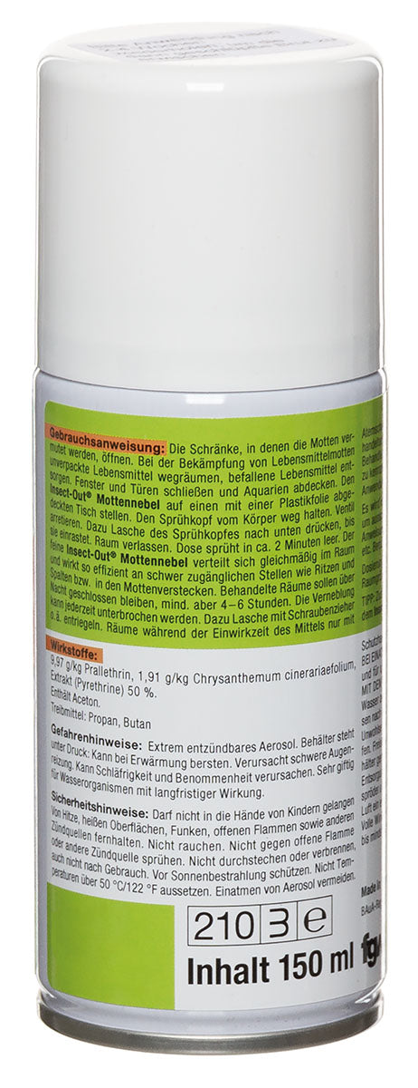 Insect-OUT, Mottennebel, 150 ml