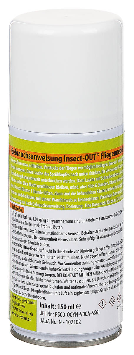 Insect-OUT, Fliegenebel, 150 ml