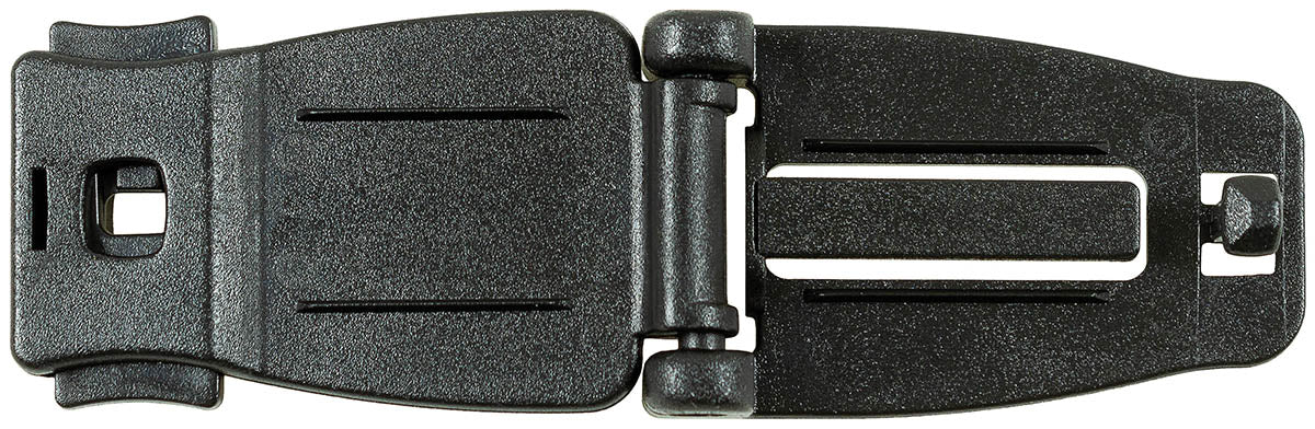 Adapter-Clip, Plastik, MOLLE, schwarz