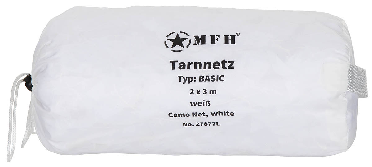 Tarnnetz, 2 x 3 m, "Basic", weiß