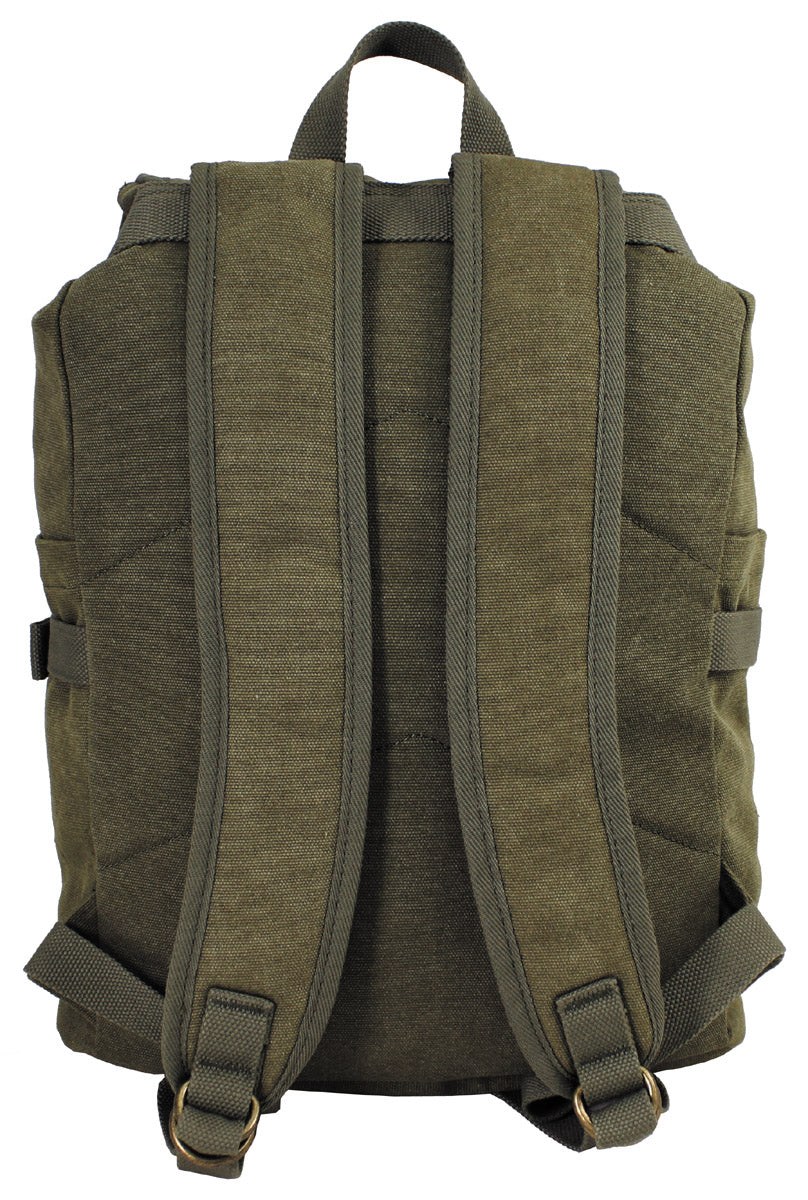 Rucksack, Canvas, "PT", oliv