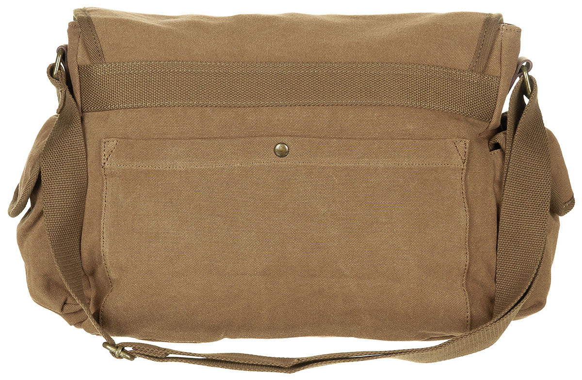 Handtasche, Canvas, "PT", braun