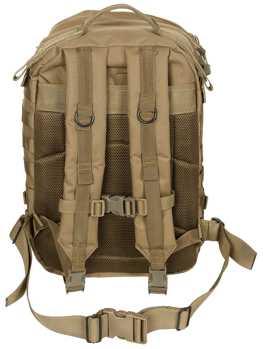 US Rucksack, Assault II, coyote tan