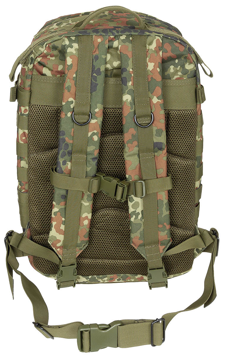 US Rucksack, Assault II, flecktarn