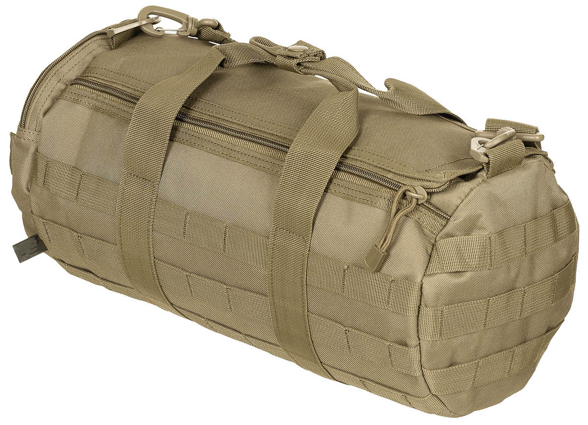 Einsatztasche, rund, "MOLLE", coyote tan