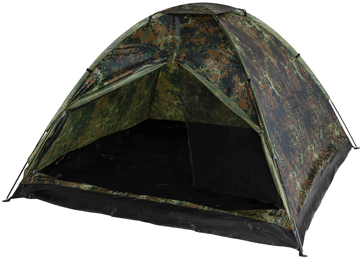 Zelt, "Monodom", 3 Personen, flecktarn
