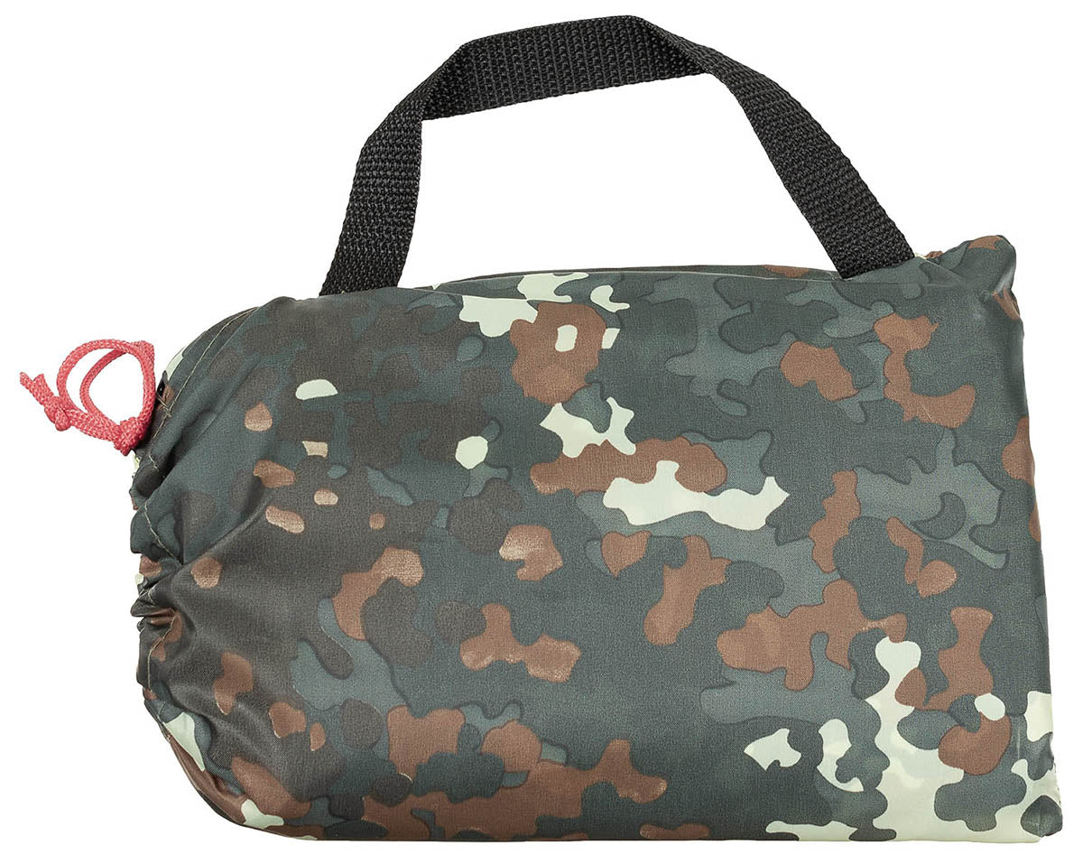 Mehrzweckplane, "Tarp", flecktarn, ca. 300 x 400 cm