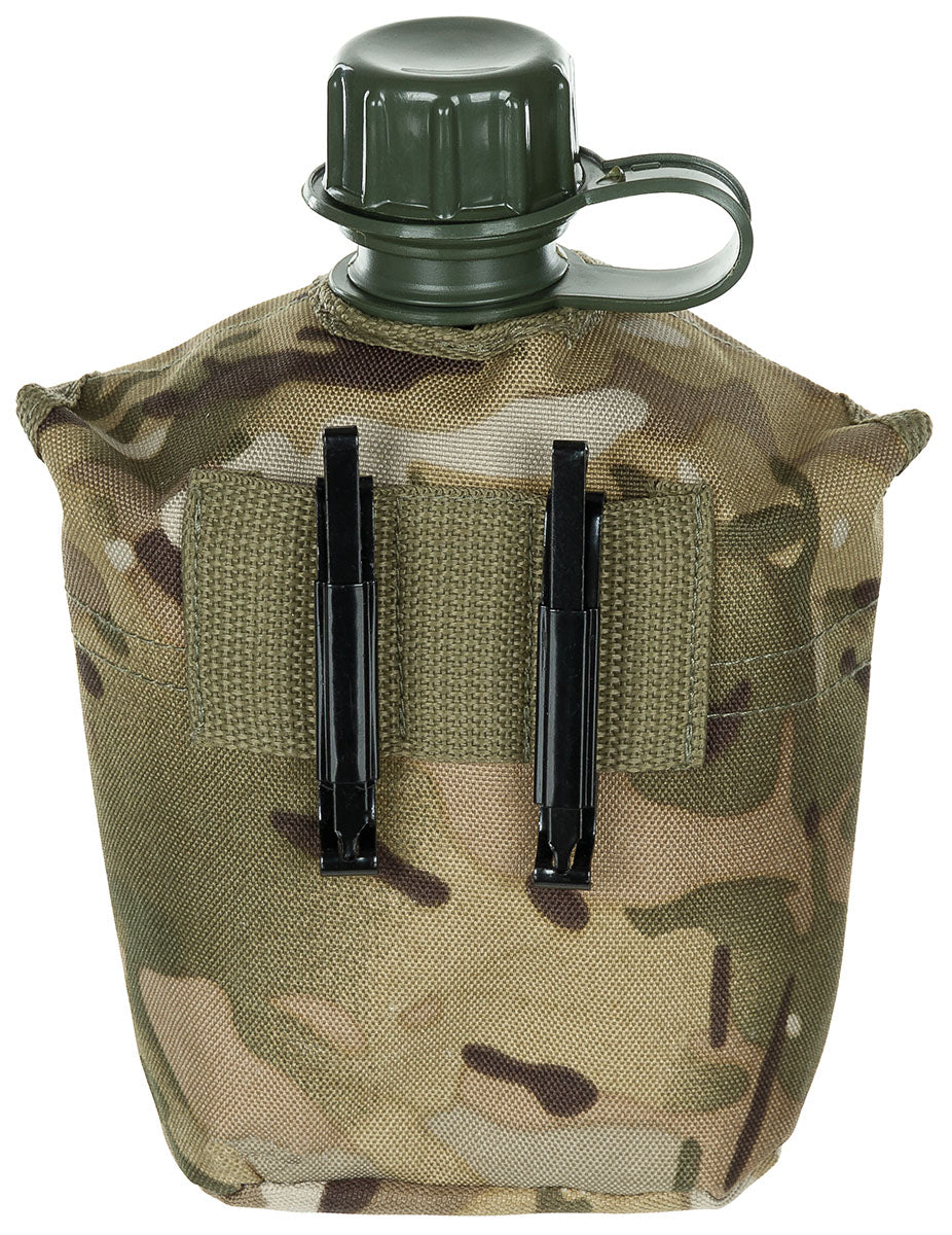 US Plastikfeldflasche, 1 l, Hülle, operation-ca., BPA-frei