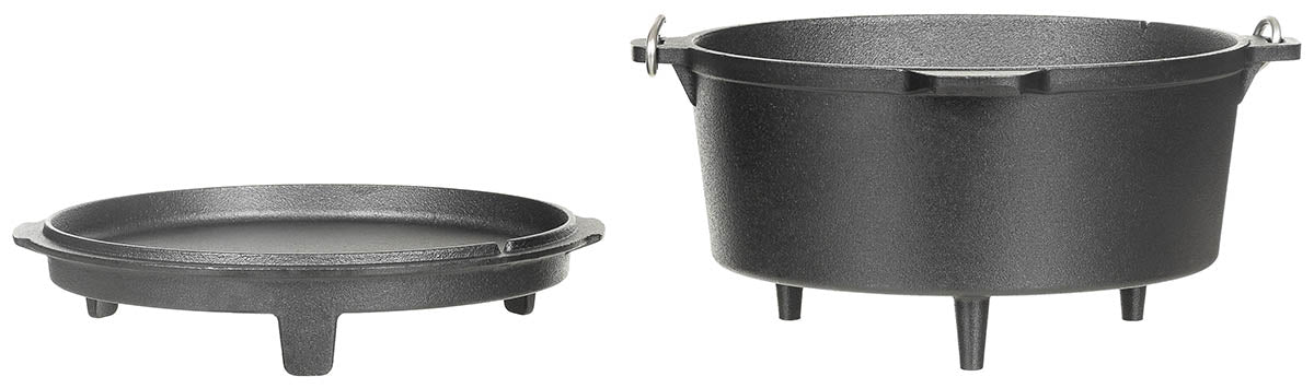 Feuertopf, "Dutch Oven", Gusseisen, ca. 3,8 l