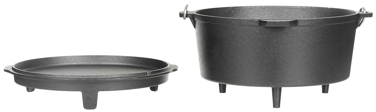 Feuertopf, "Dutch Oven", Gusseisen, ca. 5,7 l