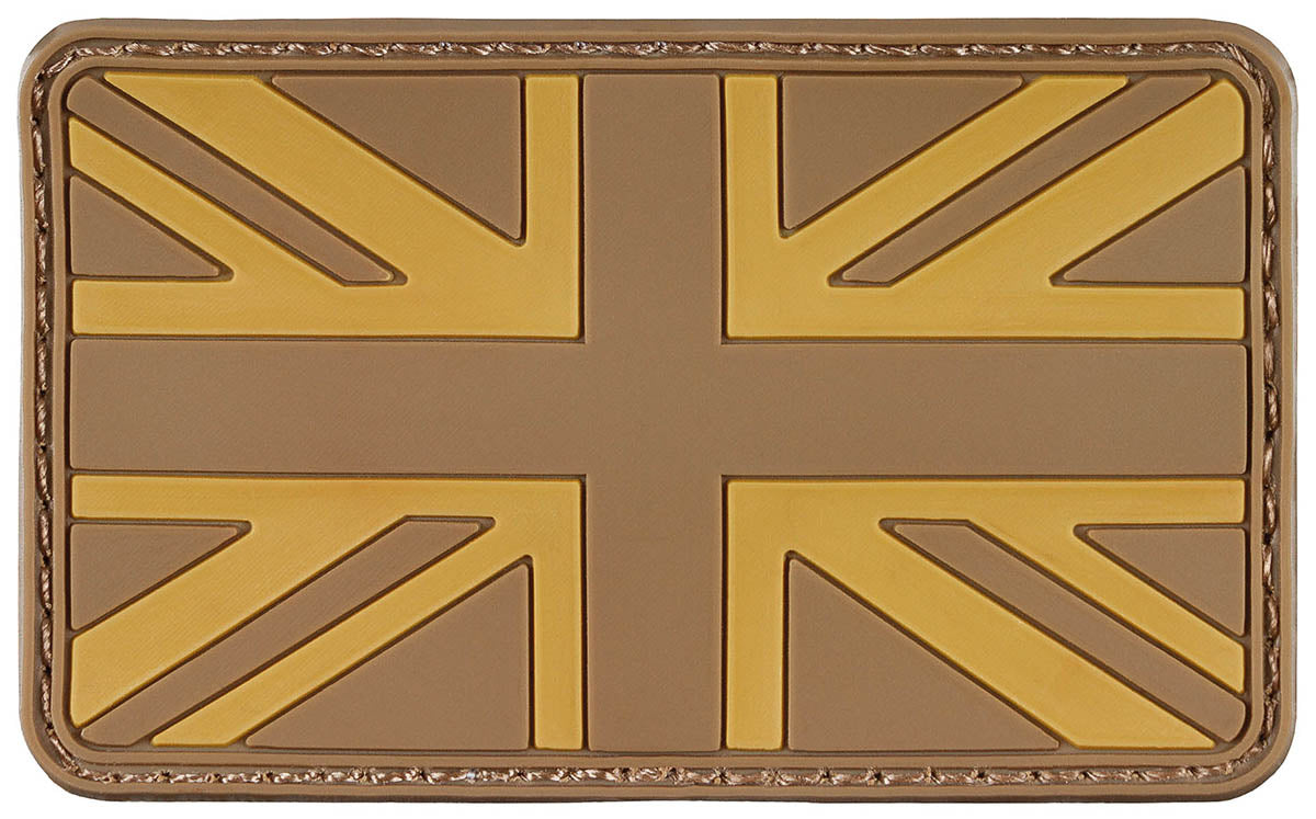 Klettabzeichen,Großbritannien, desert, 3D, ca. 8 x 5 cm
