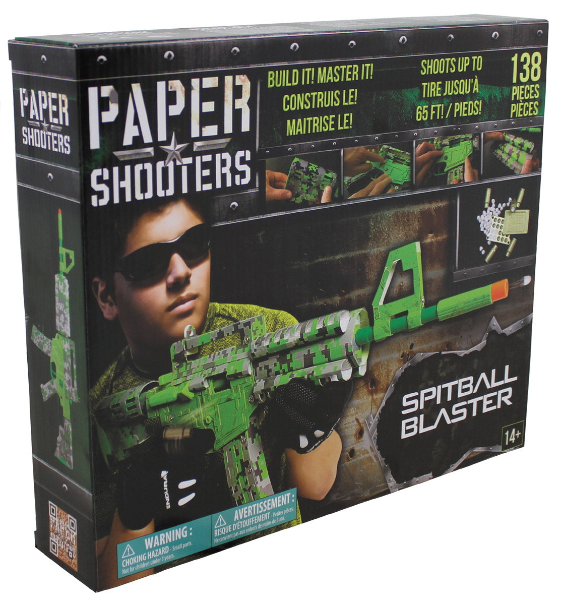 PAPER SHOOTERS, Bausatz, Green Spit