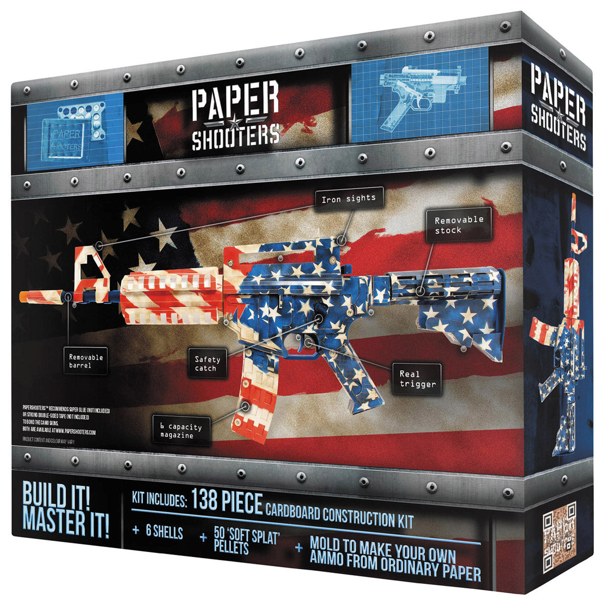 PAPER SHOOTERS, Bausatz, Patriot