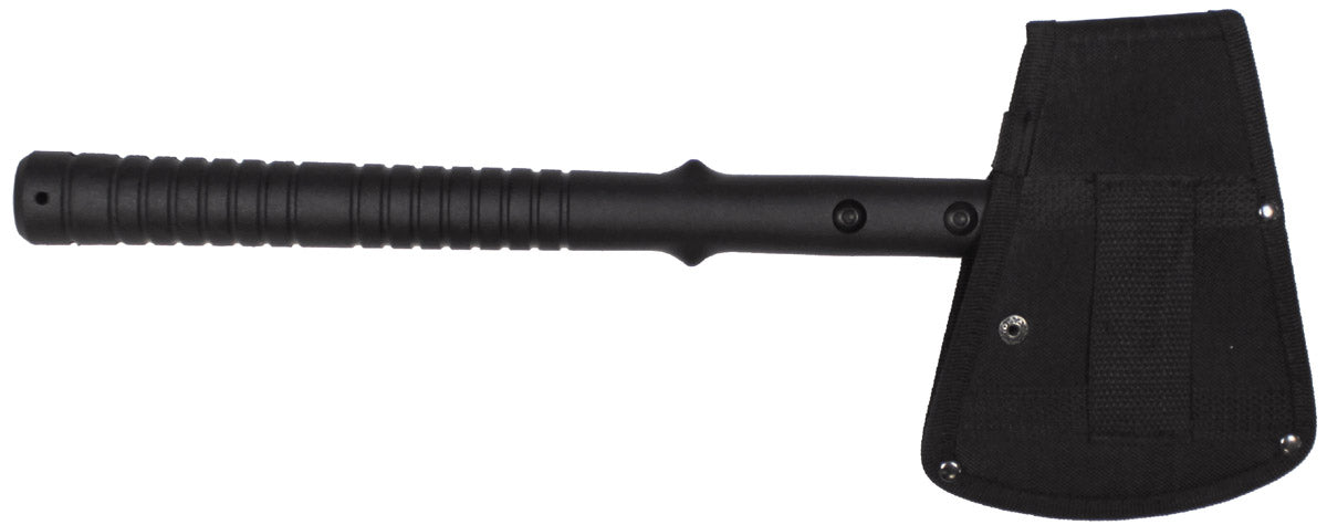 Tomahawk, "Tactical",schwarz, Kunststoffgriff, Scheide