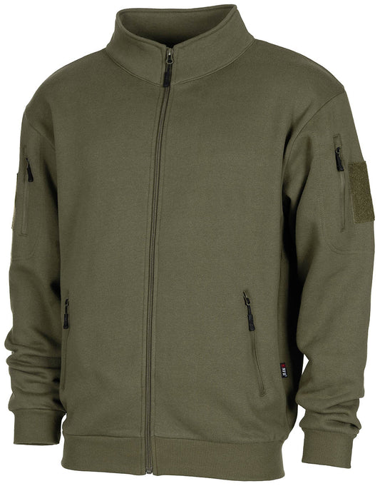 Sweatjacke, "Tactical", oliv