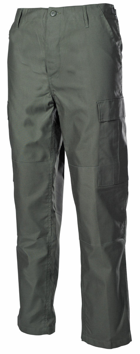 US Kampfhose, BDU, oliv, Knie- und Gesäßverstärkung