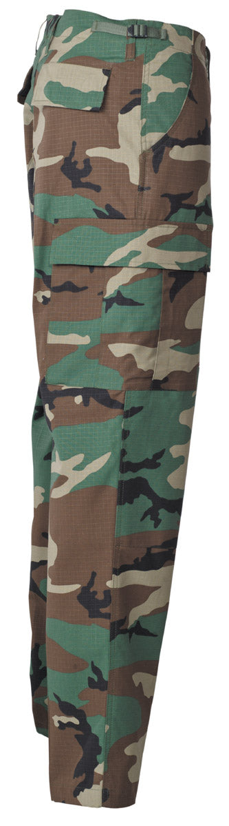 US Kampfhose, BDU, Rip Stop, woodland