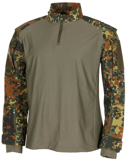 US Tactical Hemd, langarm, flecktarn
