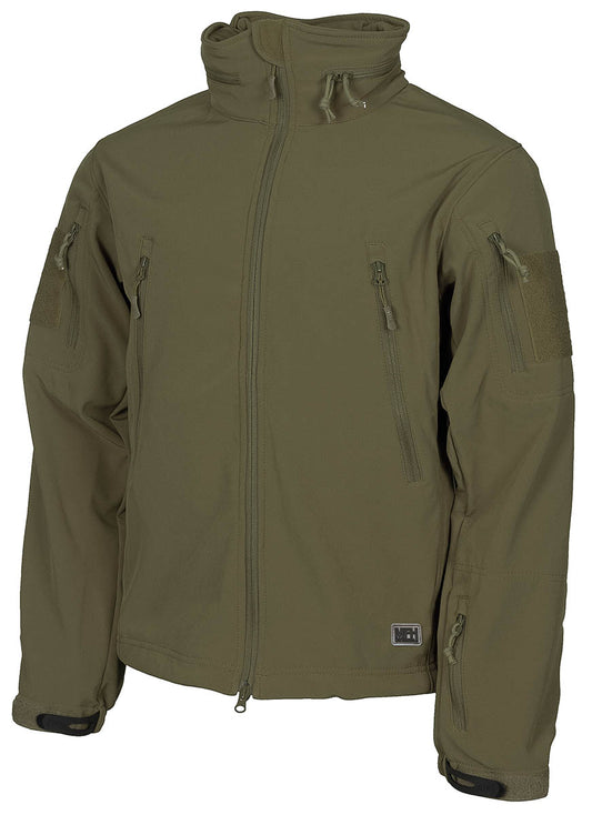 Soft Shell Jacke, "Scorpion", oliv