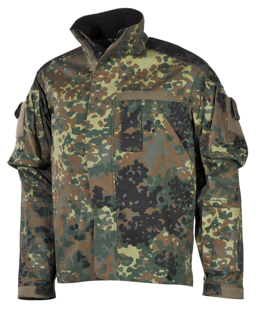 BW Kampfjacke, Einsatz/Übung, kurz, flecktarn