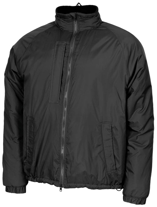 Brit. Thermojacke,  schwarz, große Größen