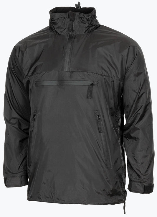 Brit. Thermojacke, schwarz,  Lightweight, große Größen