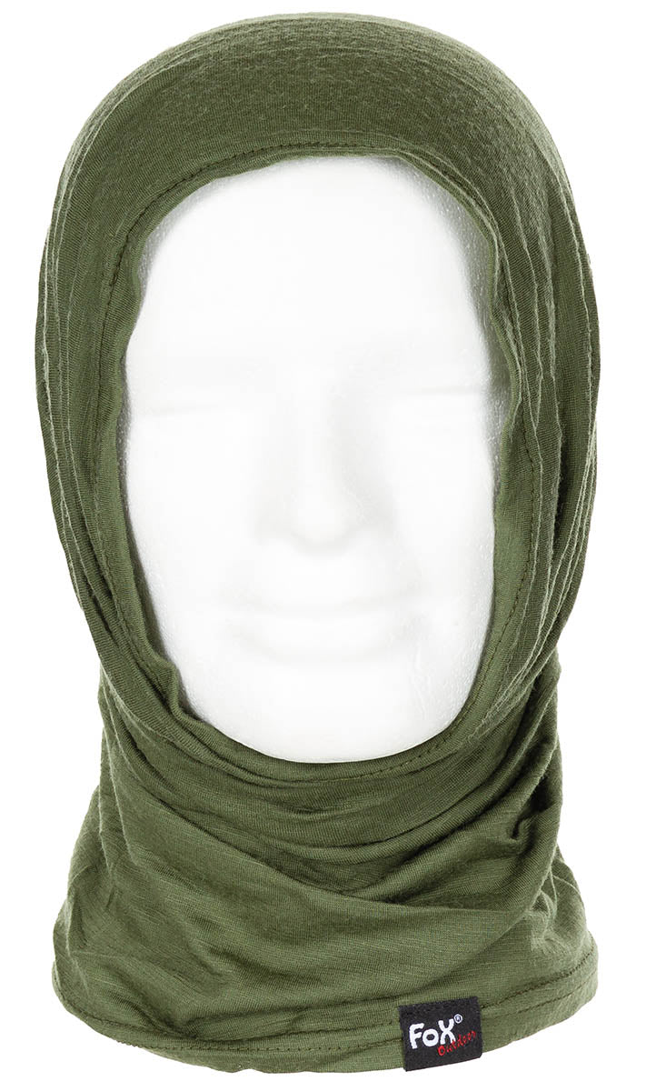 Rundschal, "Merino Lite", oliv