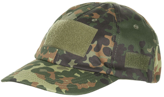 Einsatz-Cap, mit Klett, flecktarn