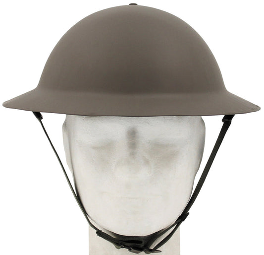 Brit. Tellerhelm, "Tommy", WW II, oliv