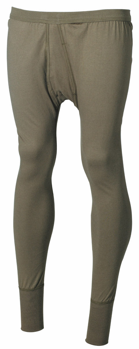 BW Unterhose, lang, oliv, große Größen