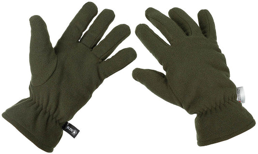 Fleece-Handschuhe, oliv, 3M+ Thinsulate+ Insulation