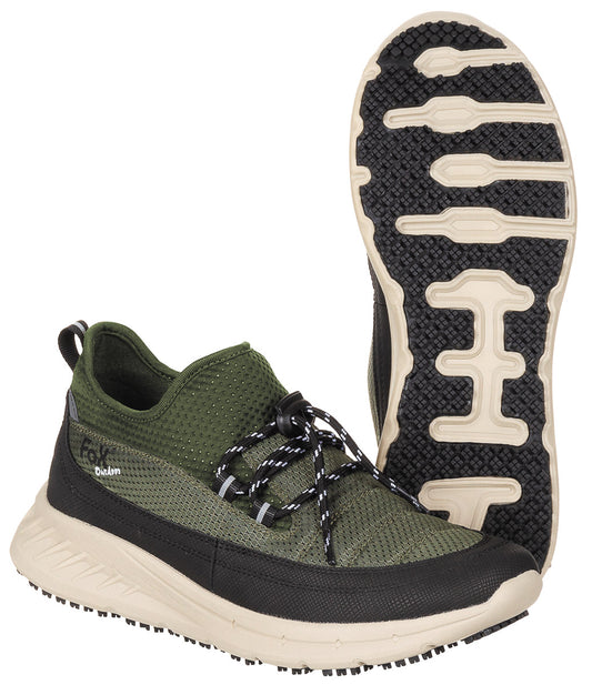 Outdoor-Schuhe, "Sneakers", oliv