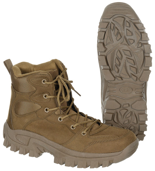 Stiefel, "Commando", coyote tan, knöchelhoch
