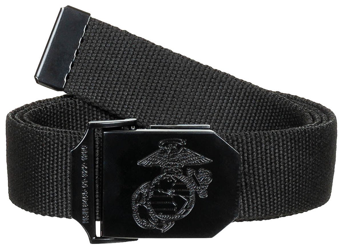 USMC Gürtel, schwarz,  ca. 3,5 cm