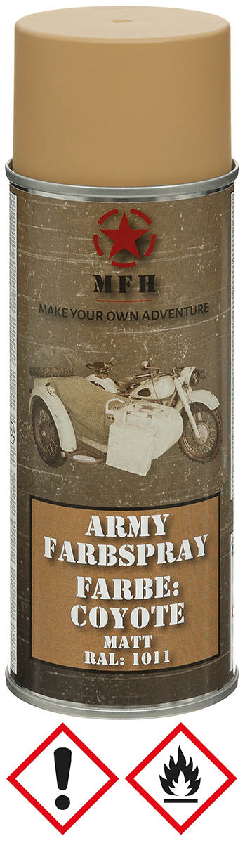 Army Farbspray, COYOTE, matt, 400 ml