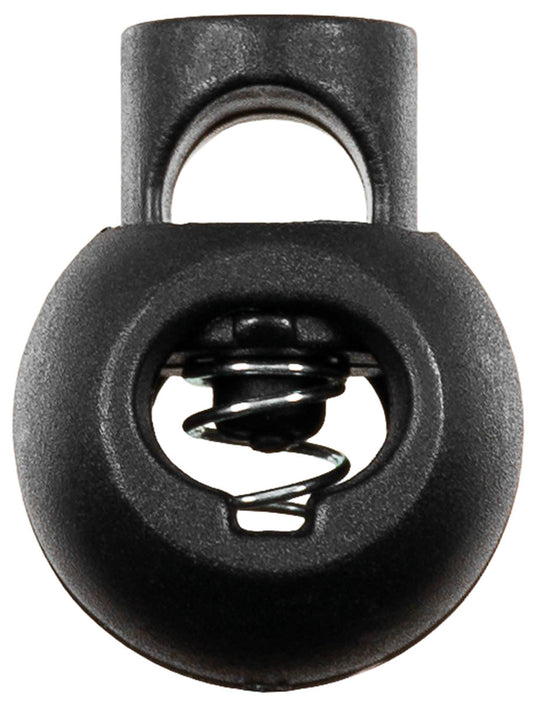 Kordelstopper, schwarz, 10 Stk. im Pack