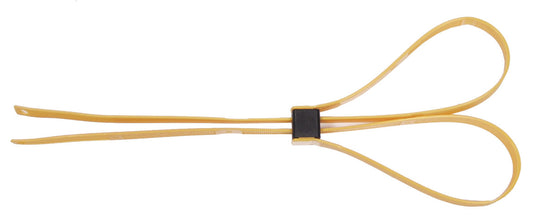 Kunststoffhandschellen, 10 St./P.,55 x 1,25cm, schwarz