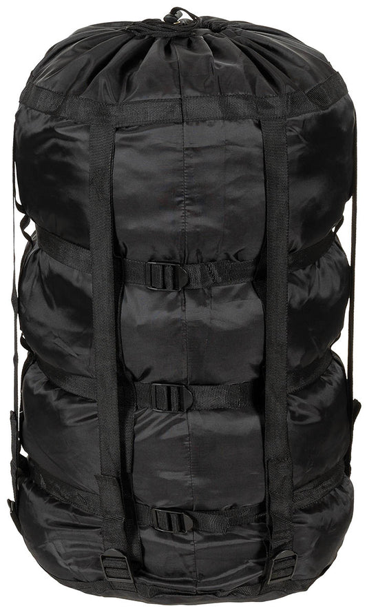 US Kompressionssack, schwarz, Modular, für Schlafsack