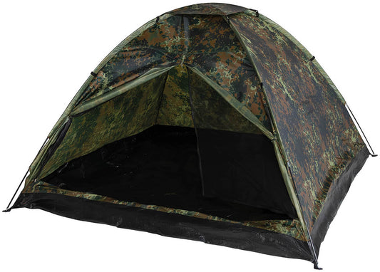 Zelt, "Monodom", 3 Personen, flecktarn