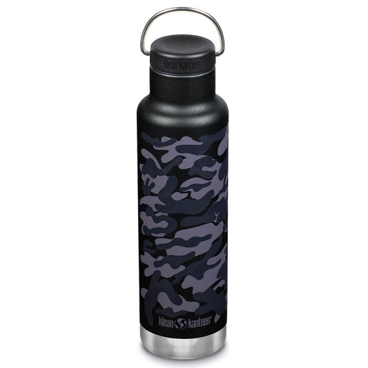 Flasche, Klean Kanteen, tarn, doppelwandig, ca. 592 ml