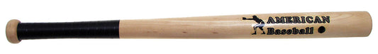Baseballschläger, Holz, 26", natur, "American Baseball"